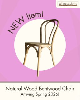 📢 NEW STOCK ALERT! 🎉
We are beyond excited to welcome a new chair option to our inventory this coming Spring. 🌸
The Natural Wood Bentwood Chair is built from solid Toona wood, and makes for a beautiful addition to wedding ceremonies, receptions, lounge seating areas, and more.
Contact us today to inquire about bringing the natural charm of these Bentwood Chairs to your event!
Link in our bio to the website, or call our office at (250)763-8687.
#KelownaEvents #KelownaWeddings #OkanaganWedding #KelownaEventRentals #ChairRentalsKelowna #OkanaganEvents