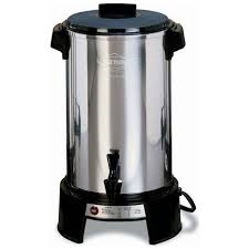 Coffee Maker, 100 Cup, Black – Professional Party Rentals