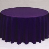 120″ Round Silk Purple $26.00